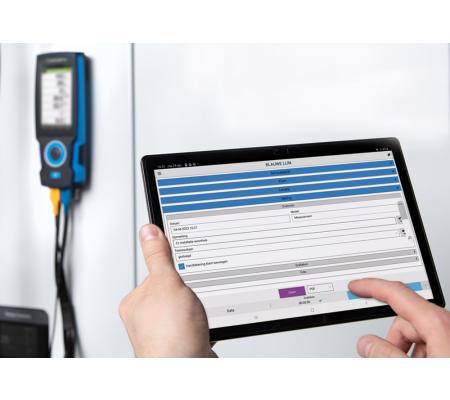 BLAUWE LIJN Eurolyzer S1 O2, CO2, CO/H2 in standaard koffer