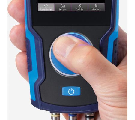 BLAUWE LIJN Eurolyzer S1 O2, CO2, CO/H2 in standaard koffer