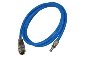 BLAUWE LIJN verbindingsslang 20 bar DN2.7m-DN5f 1,8 m blauw